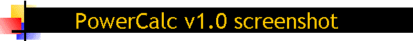 PowerCalc v1.0 screenshot